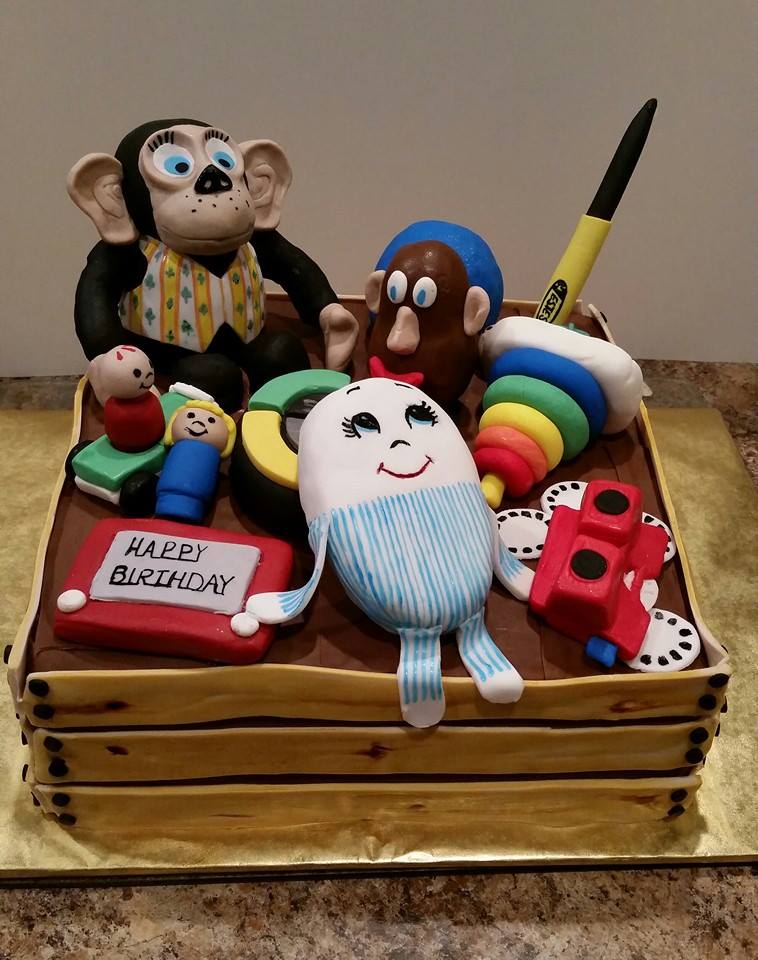 Toy Box Cake